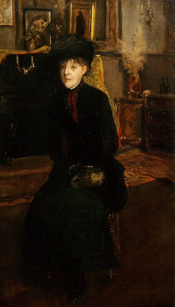 Ritratto di Mary Cassatt 1844 - 1926, 1885